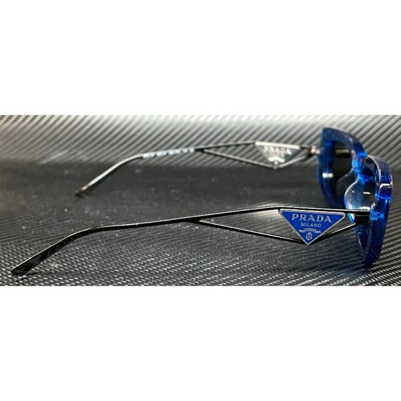 Prada Crystal Blue Womens Sunglasses